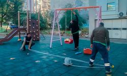 Efeler’de çocuk oyun alanları yenileniyor
