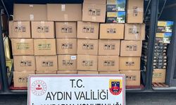 Aydın’da otobüsten milyonluk kaçak incir çıktı