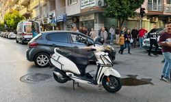 Nazilli’de otomobil ile motosiklet çarpıştı