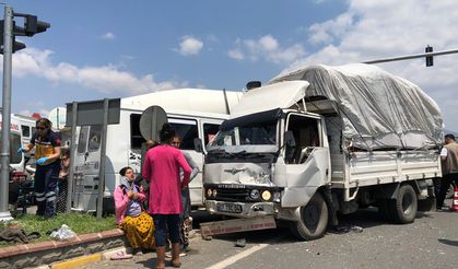 Aydın'daki kazada 9 kişi yaralandı