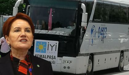 Akşener'e Aydın'da taşımalı miting