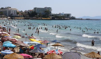 Aydın’daki turizm merkezlerinde bayram yoğunluğu yaşanıyor