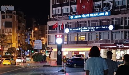 Dün akşam Aydınlılar meydana akın etti