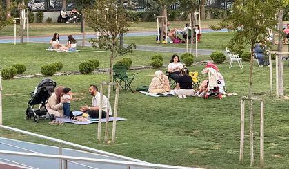 Mimar Sinan Parkı’na vatandaşlardan yoğun ilgi