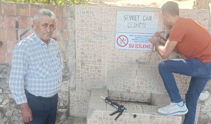 Söke’de bu çeşmelerden su içmeyin!