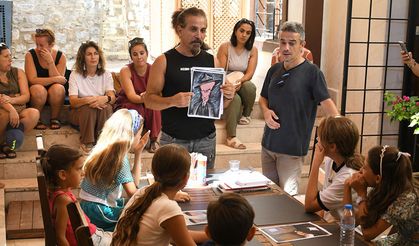 SEYAKMER’de çocuklar karikatür sanatının incelikleriyle tanıştı