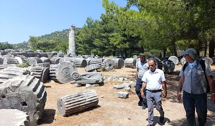 Priene Antik Kenti dünya mirası olma yolunda