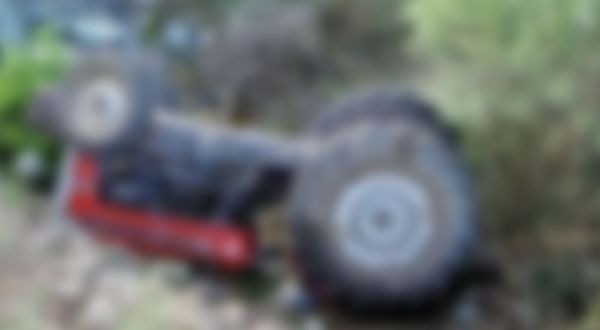 Aydın’da traktör devrildi: 1 yaralı