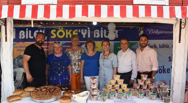 Söke Belediyesi İzmir’de Söke’nin yöresel ürünlerini tanıttı