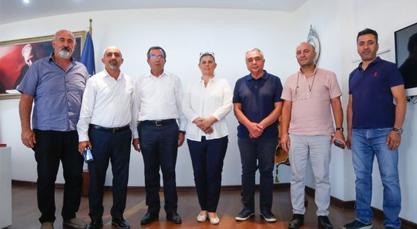 Alevi kültür derneklerinden Başkan Çerçioğlu'na ziyaret