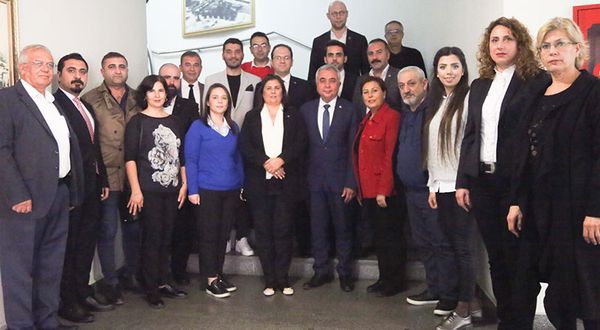 Cumhuriyet Halk Partisi'nden Başkan Çerçioğlu'na ziyaret