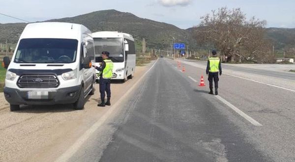 Jandarma ekipleri şehir içi denetimi yaptı