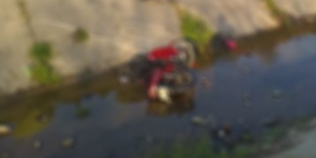 Aydın'da motosiklet sulama kanalına uçtu: 2 yaralı