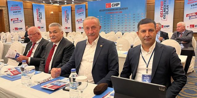 CHP Belediye Başkanları Çalıştayı Van'da başladı