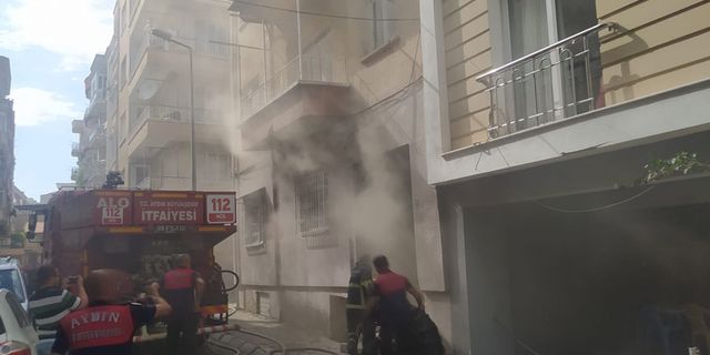 Aydın’da meydana gelen yangın panik yarattı