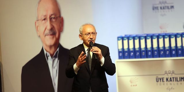 Kemal Kılıçdaroğlu, Aydın'da üye katılım töreninde konuştu