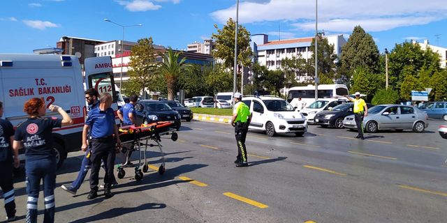 Aydın’da otomobil ve ticari taksi çarpıştı: 7 yaralı