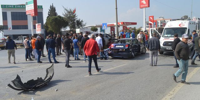 Aydın’daki zincirleme kazada 4 kişi yaralandı