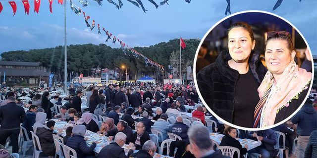 Başkan Çerçioğlu, Germencikli vatandaşlarla iftar sofrasında buluştu