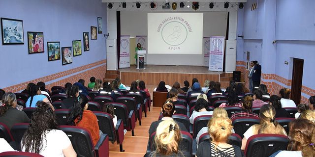 Kadın Sağlığı Eğitim Projesi toplantısı Nazilli’de yapıldı