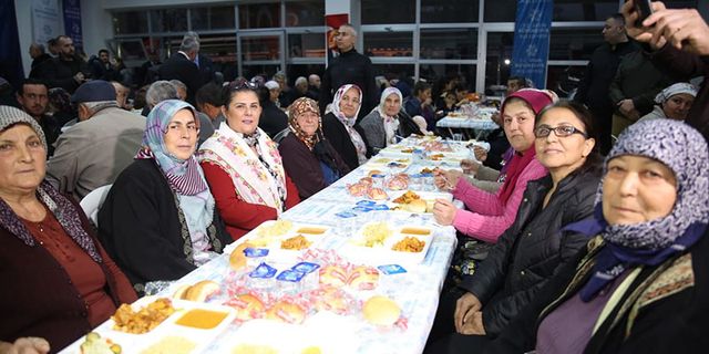 Başkan Çerçioğlu Çakırbeyli’de vatandaşlarla iftar sofrasında buluştu