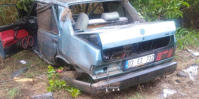 Aydın’da otomobil ağaca çarptı: 2 yaralı
