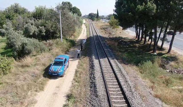 Jandarma’dan tren yollarına dronlu denetim