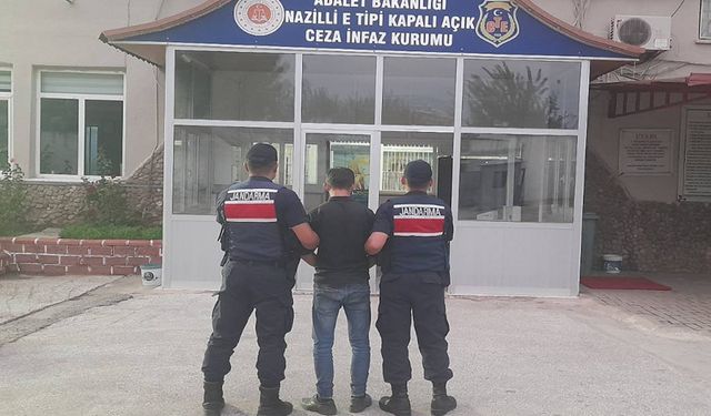 Nazilli’de 19 yıl hapis cezası bulunan kişi yakalandı