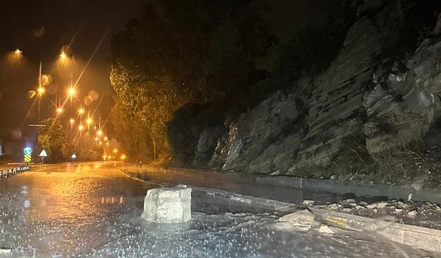 Aydın'da sağanak ve fırtına hayatı olumsuz etkiledi