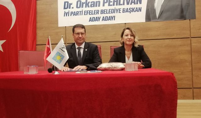 Efeler'in 'İyi' adayı Dr. Orkan pehlivan adaylığını açıkladı