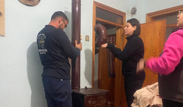 Germencik’te içleri ısıtan dayanışma