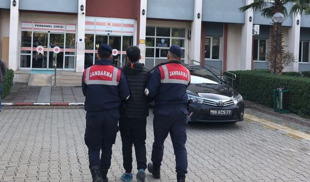 Kuyucak’ta 17 yıl hapis cezası bulunan şüpheli yakalandı