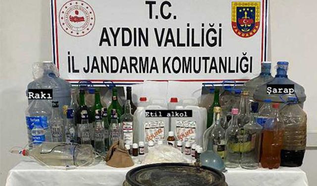 Yeni yıl öncesi sahte alkol operasyonu