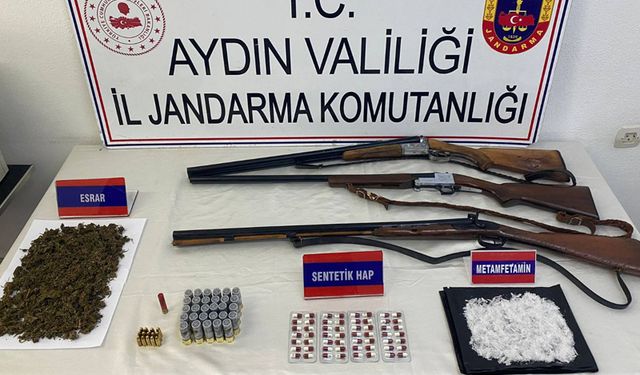 Köşk’te uyuşturucu operasyonu