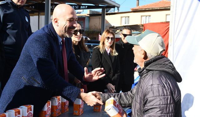 Söke Belediyesi’nden geri dönüşüme destekte bulunan vatandaşlara, hediye