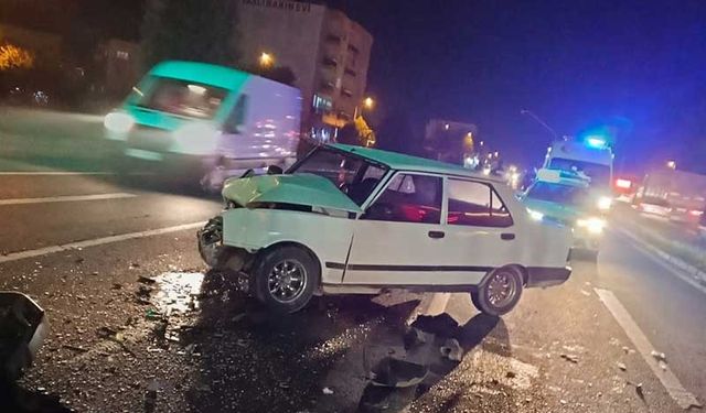 Umurlu’da trafik kazası