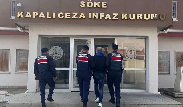 Kuşadası'nda 30 yıl hapis cezası bulunan kişi yakalandı