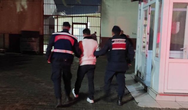 Germencik'te 12 yıl hapis cezası bulunan firari çocuk katili yakalandı