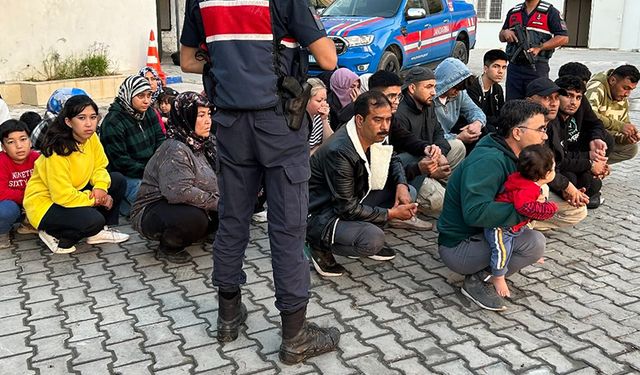 Aydın'da 31 düzensiz göçmen yakalandı