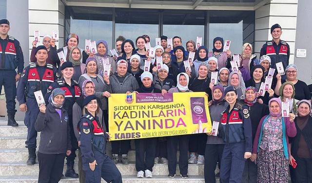 Çine’de KADES uygulaması tanıtıldı