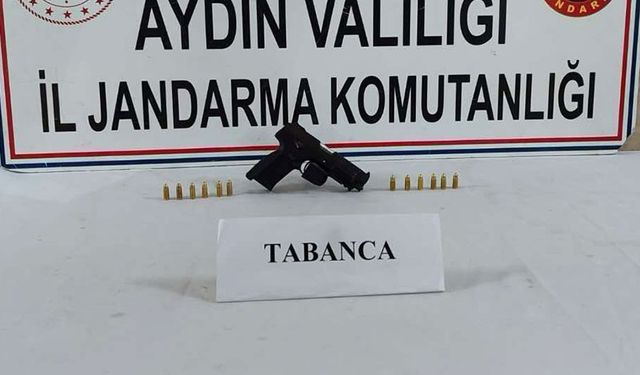 Nazilli’de silahlı tehdit şüphelisi yakalandı