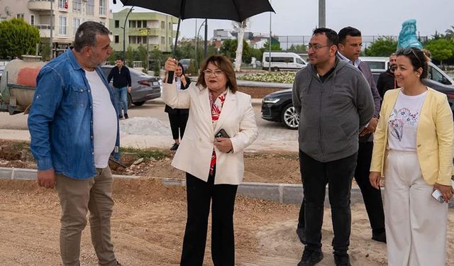 Başkan Gençay, Macera Parkındaki çalışmaları yerinde inceledi