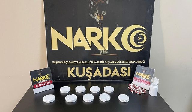 Kuşadası'nda uyuşturucu operasyonu
