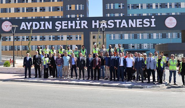 Sağlık Bakanlığı Aydın Şehir Hastanesi'ni yerinde inceledi