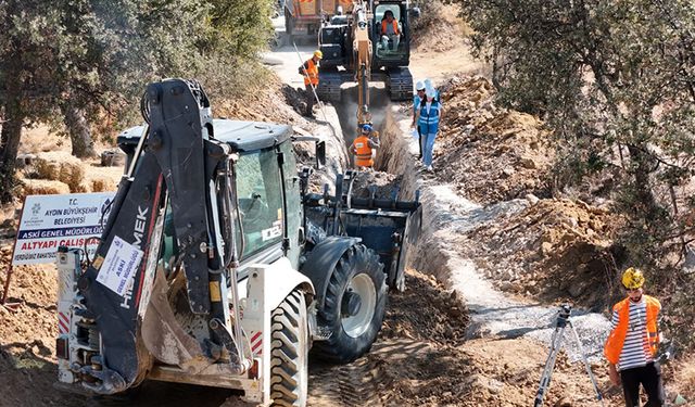Başkan Çerçioğlu'ndan Çine'de dev altyapı yatırımı