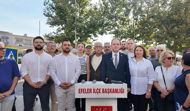 CHP Efeler'de Erçetin adaylığını açıkladı