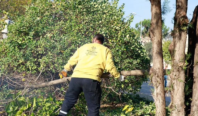 Büyükşehir Belediyesi kentin dört bir yanında çalışmalarına devam ediyor