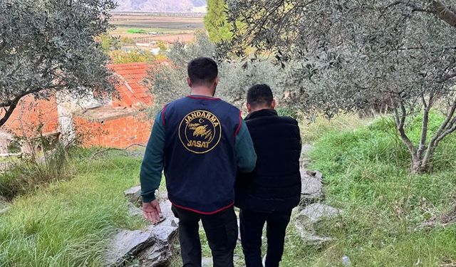 Söke’de firari şüpheli ormanlık arazide yakalandı
