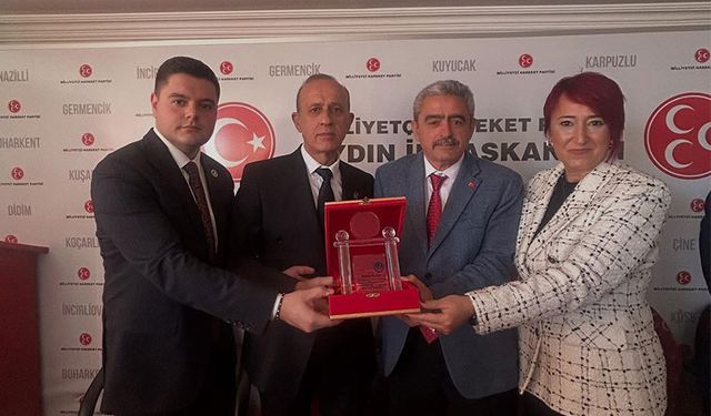 Abidin Bilgin’den memleketi Aydın’a anlamlı ziyaret