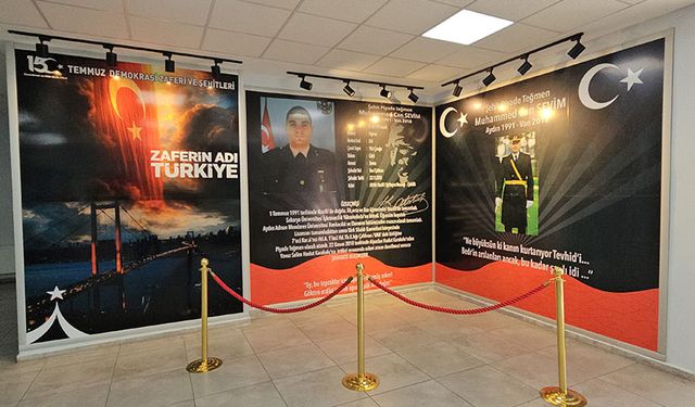 Nazillili şehit teğmenin ismi ortaokulda yaşatılacak